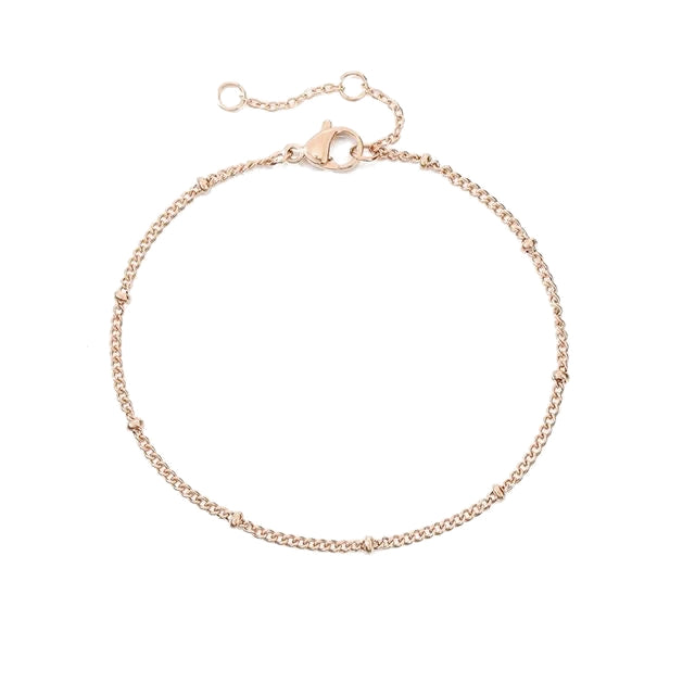 Pulsera de cuentas finas