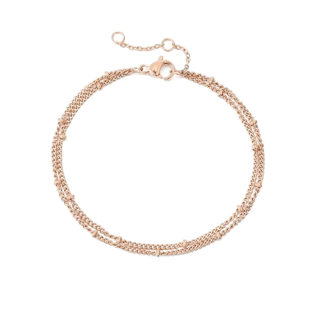 Pulsera de cuentas finas