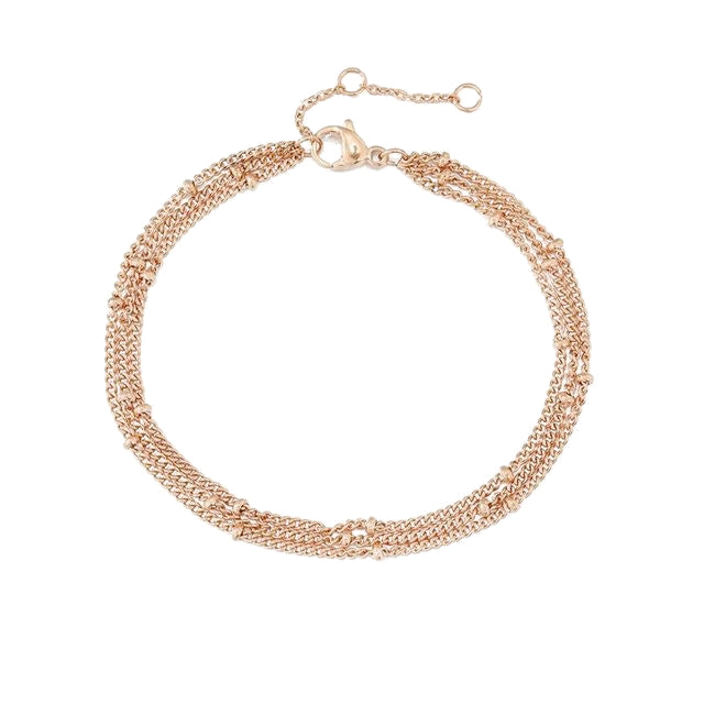 Pulsera de cuentas finas