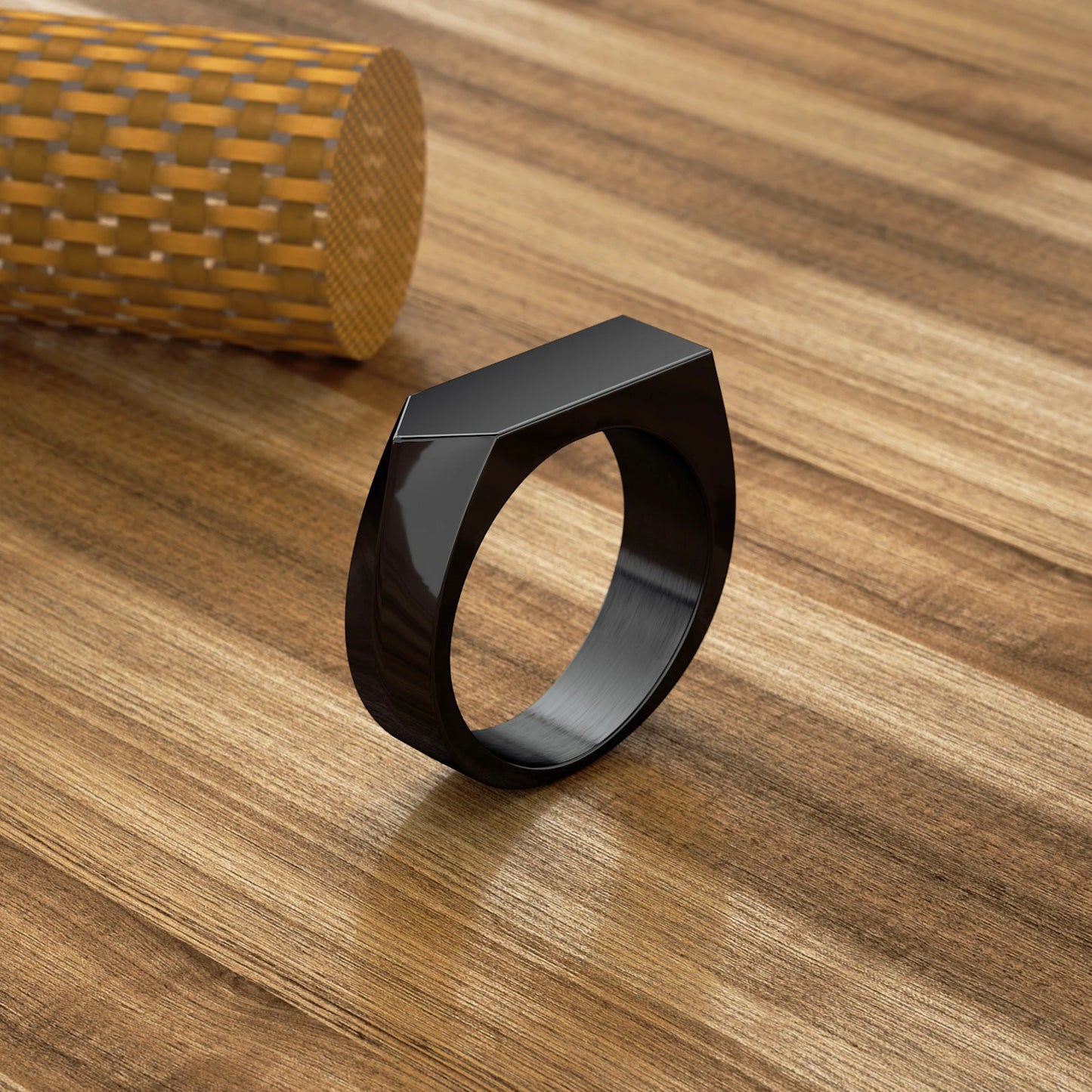 Anillo superior plano irregular