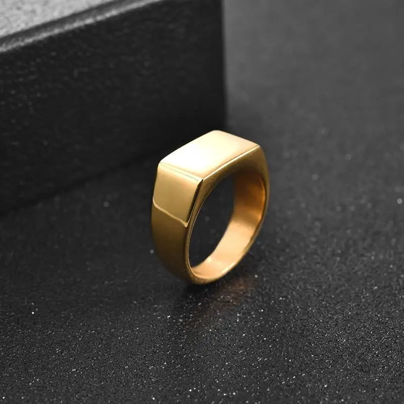Anillo superior liso