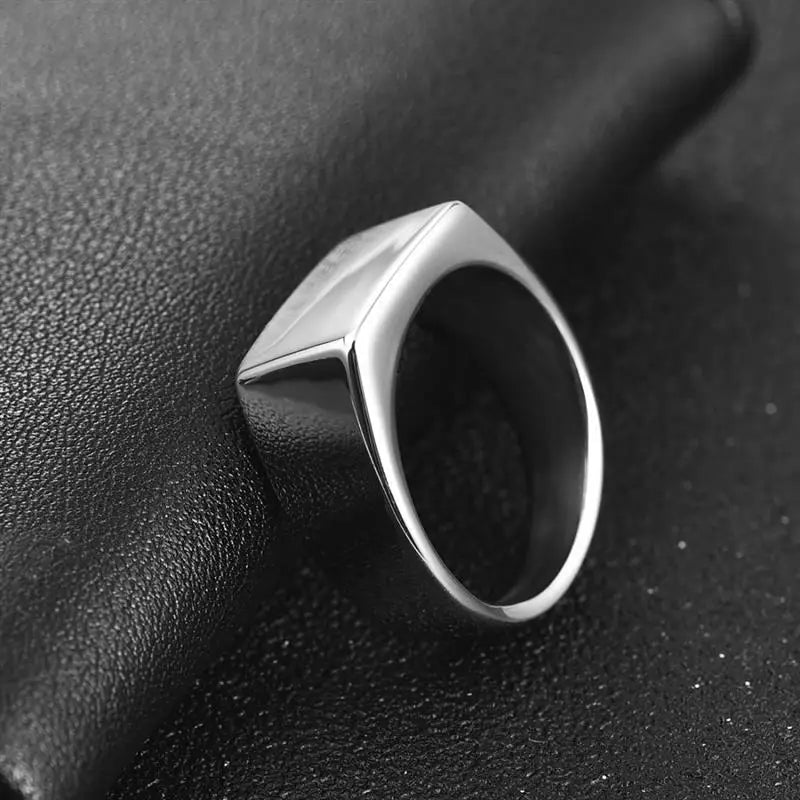 Anillo superior liso