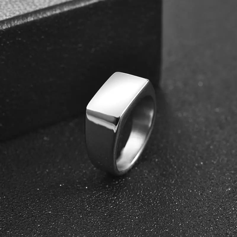 Anillo superior liso