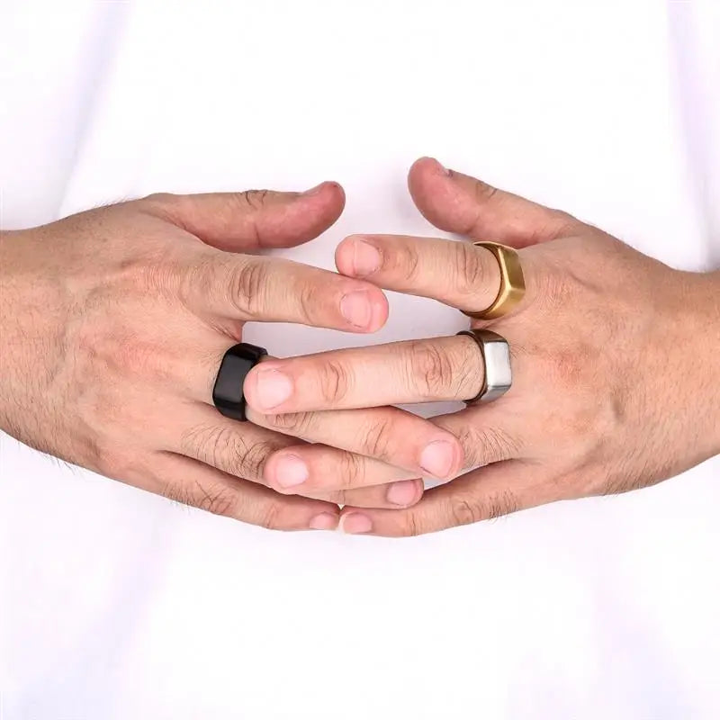 Anillo superior liso