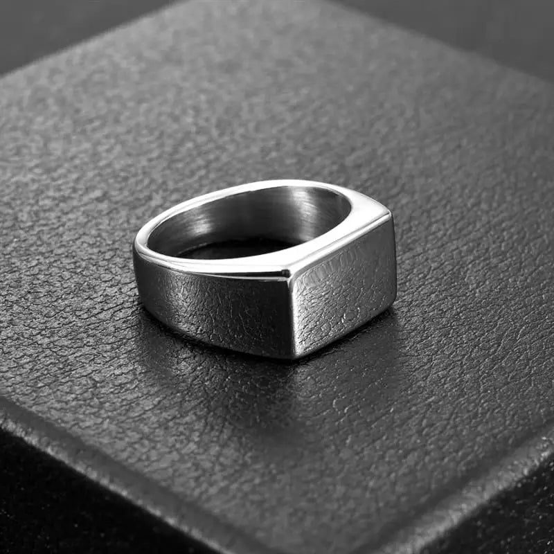 Anillo superior liso
