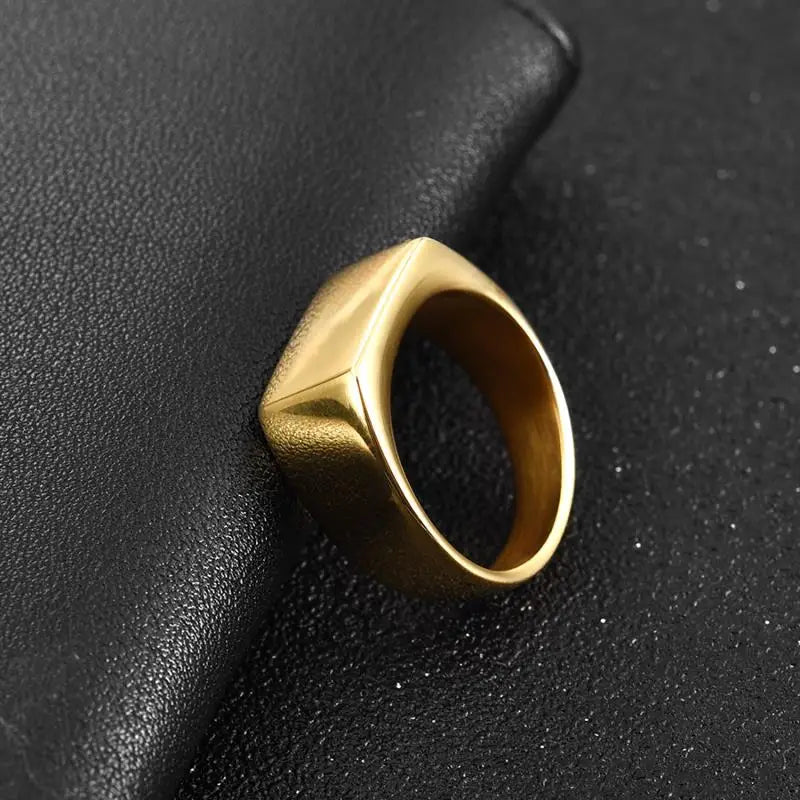 Anillo superior liso