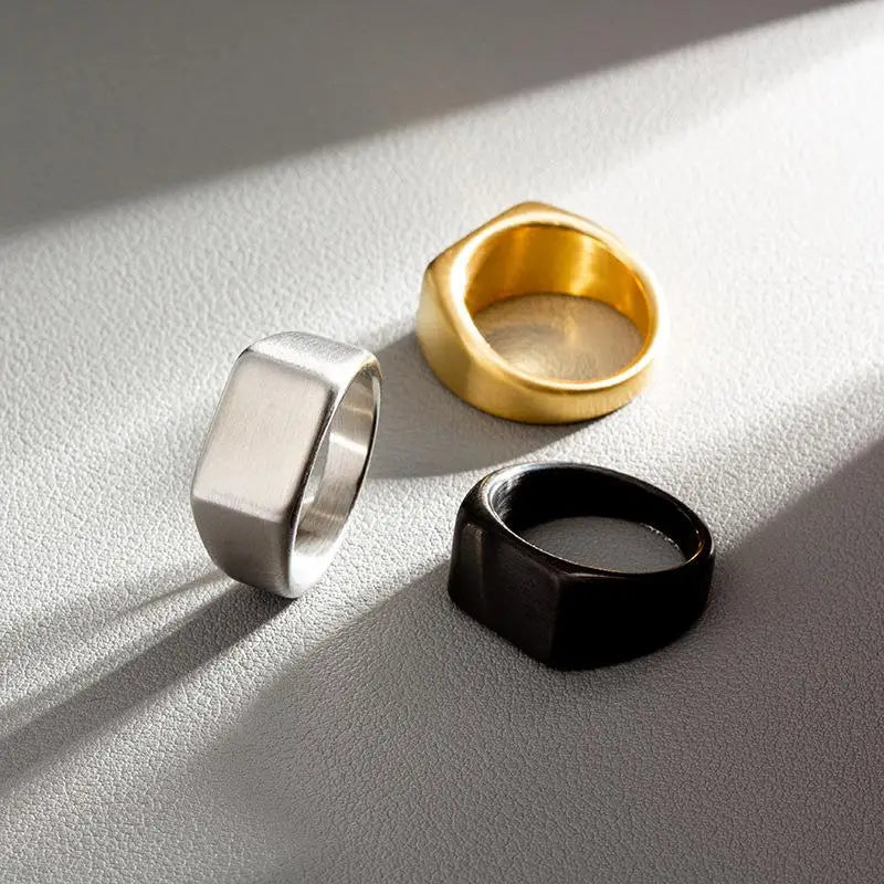 Anillo superior liso