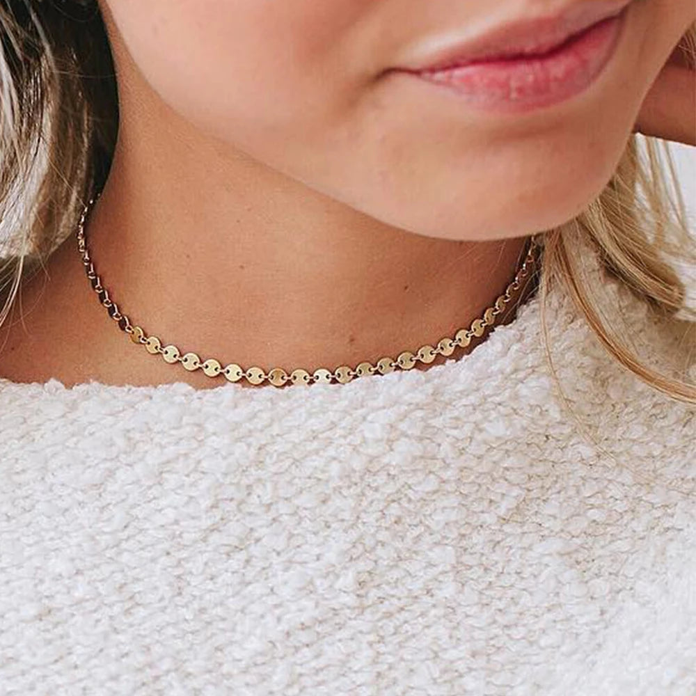 Disc Choker Chain