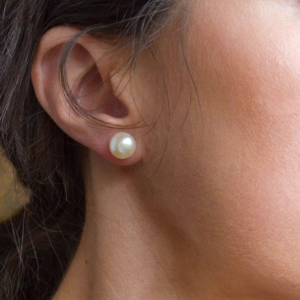 Pearl Stud Earrings