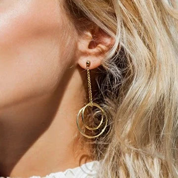 Ballpin Hoop Earrings