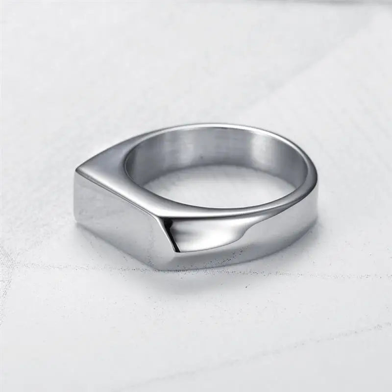 Irregular Flat Top Ring