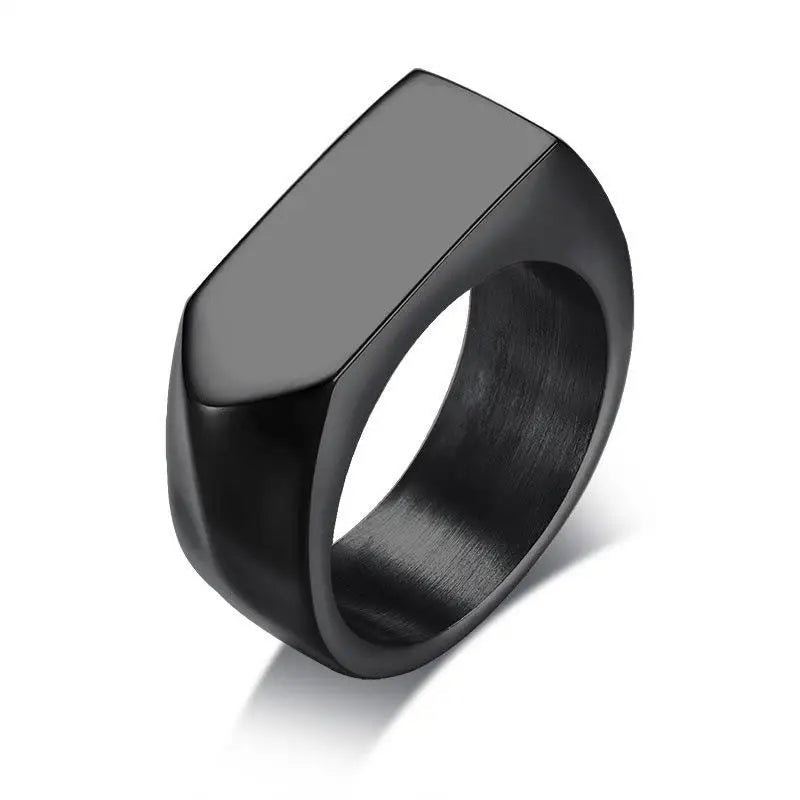 Irregular Flat Top Ring