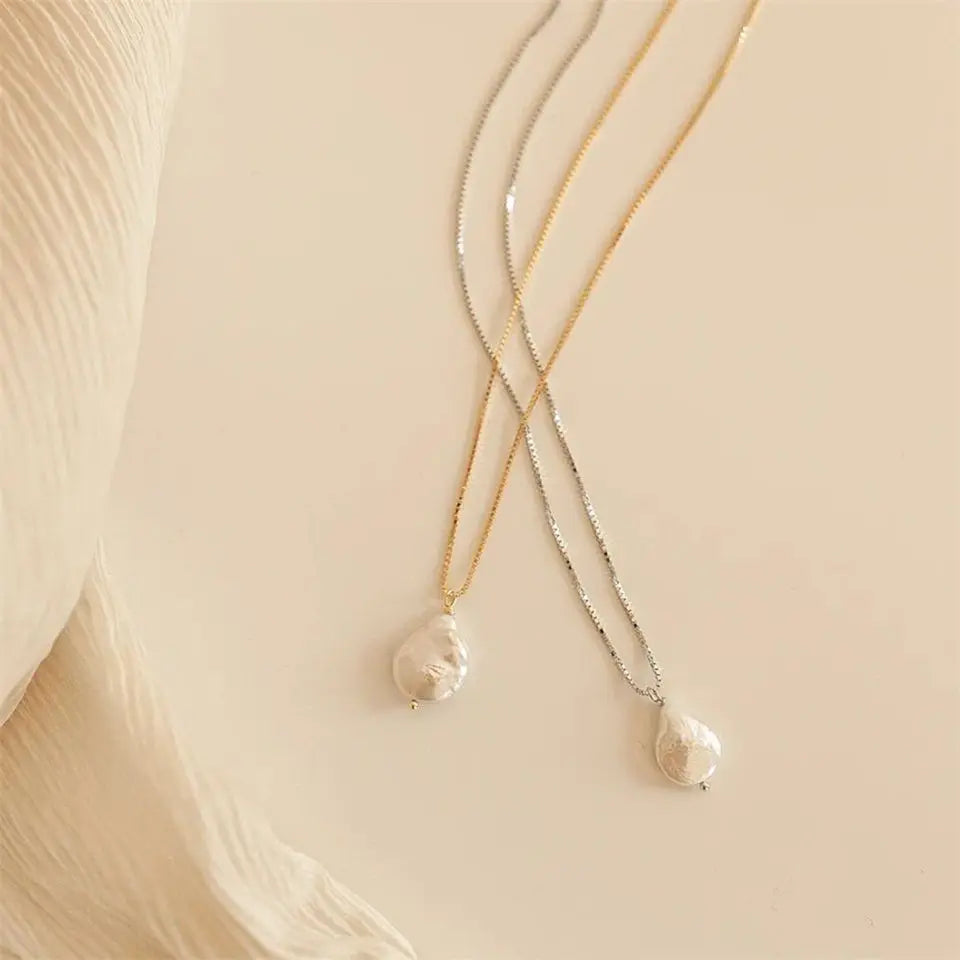 Baroque Pearl Necklace