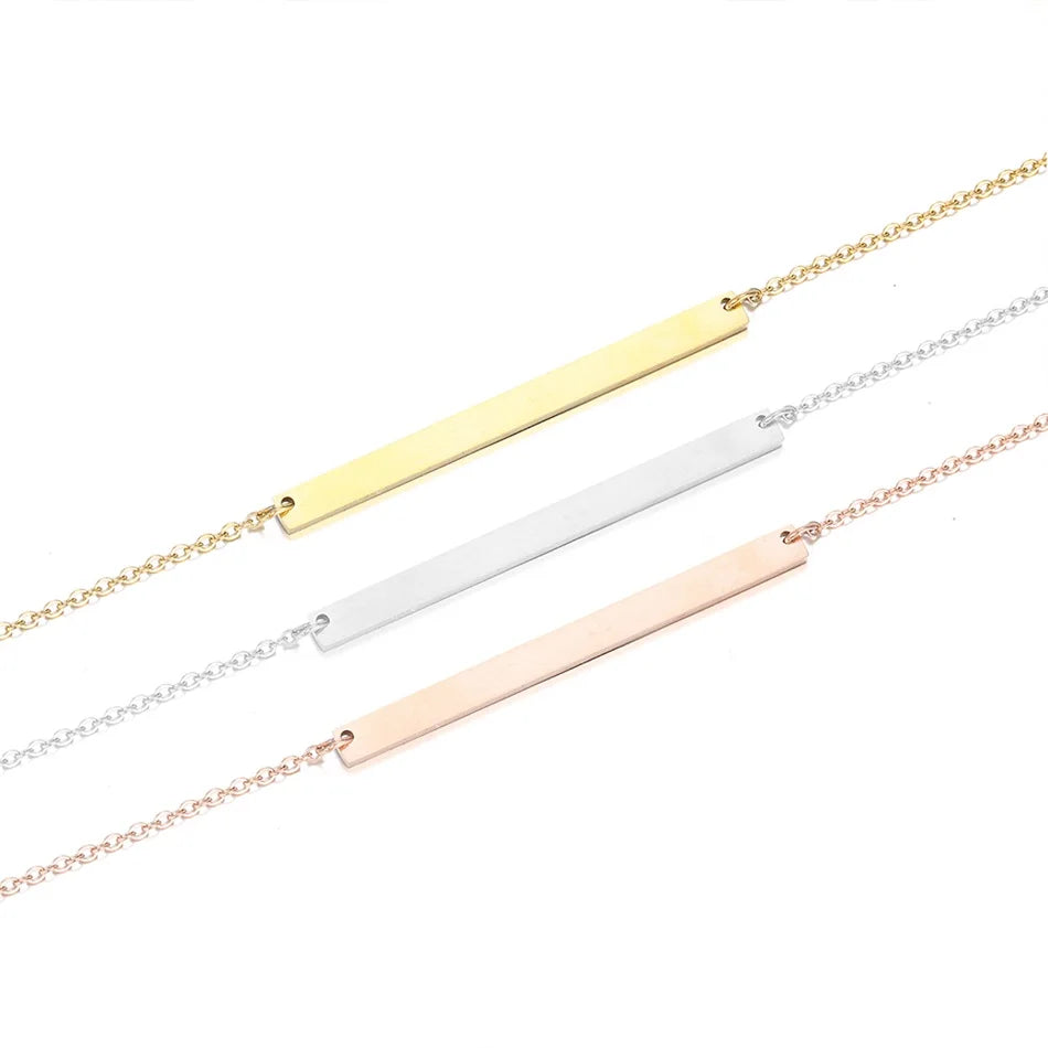 Minimalist Bar Necklace