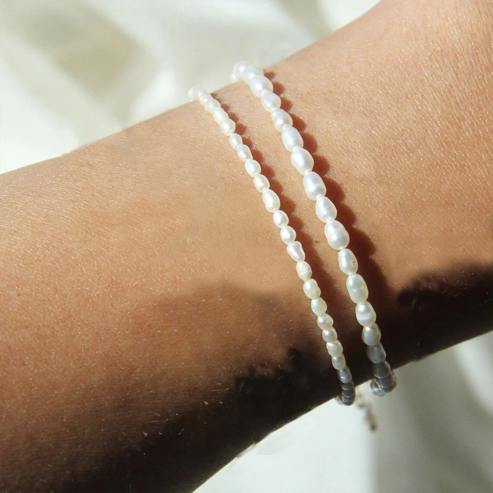 Oval Pearl Bracelet