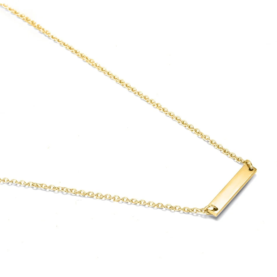 Minimalist Bar Necklace