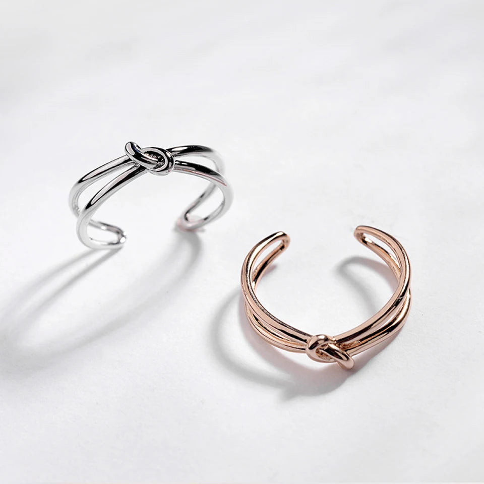 Knotted Twist Ring