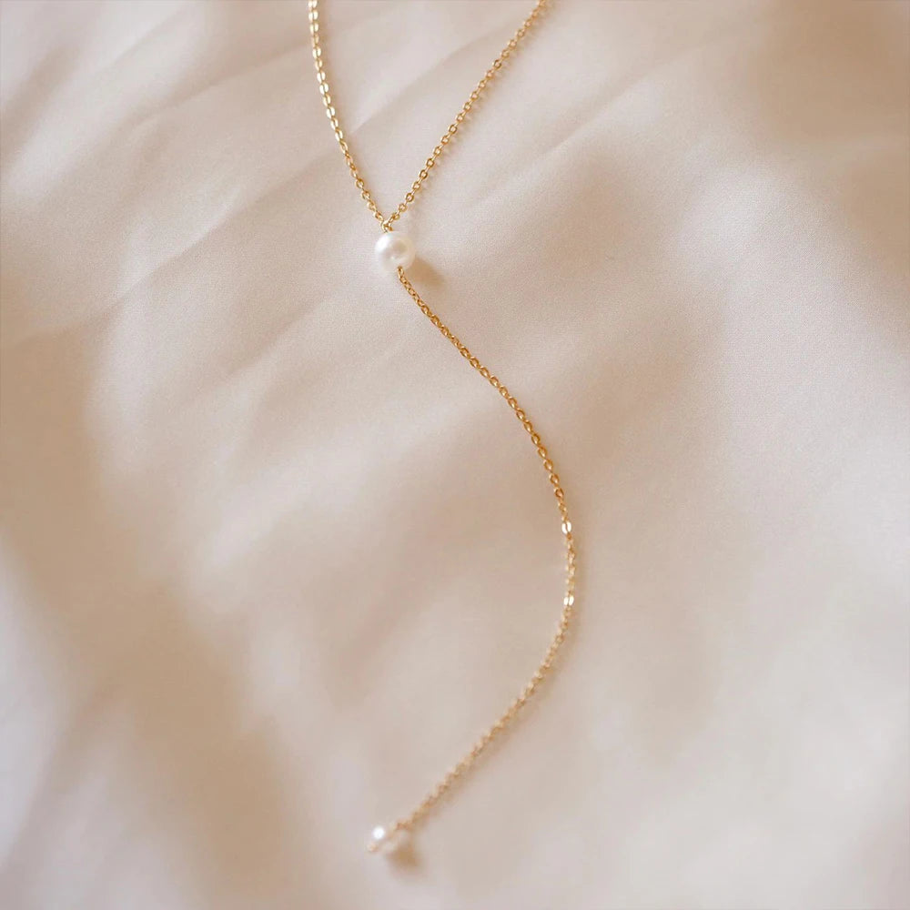 Pearl Beads Pendant Necklace