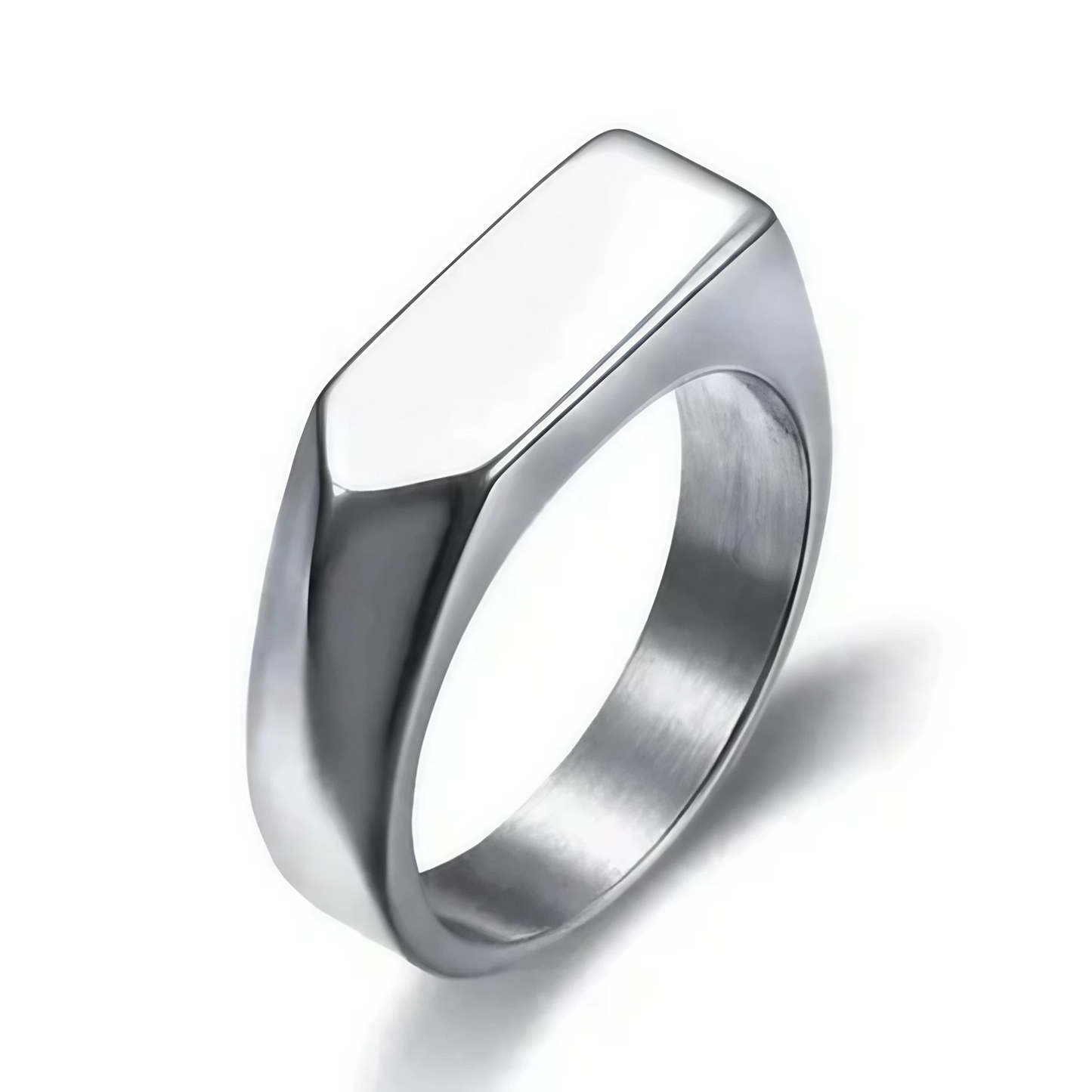 Irregular Flat Top Ring