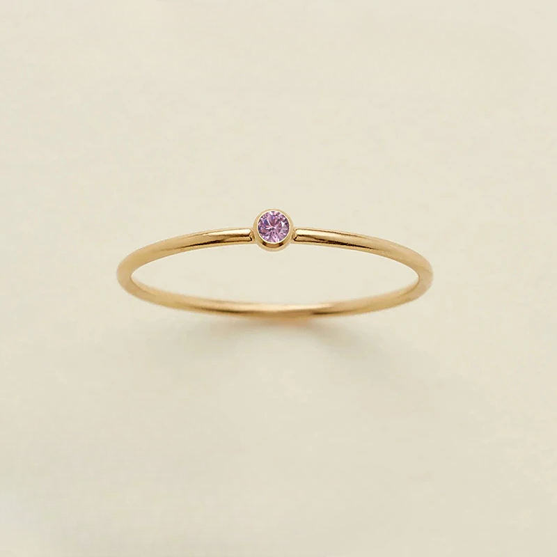 Birthstone Ring