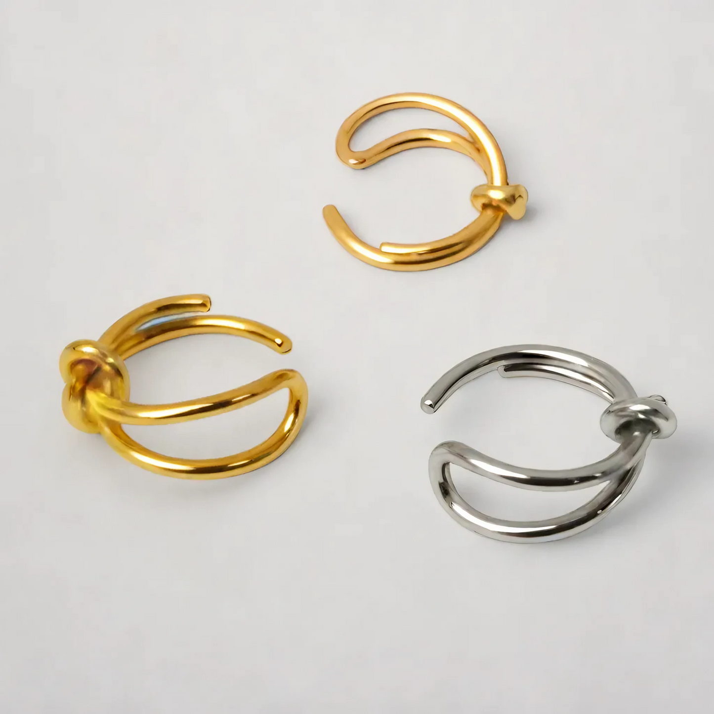 Knotted Twist Ring