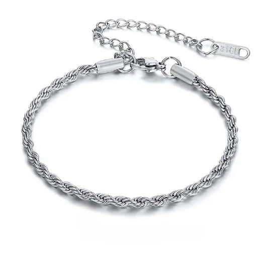 Pulsera de cadena de cuerda 